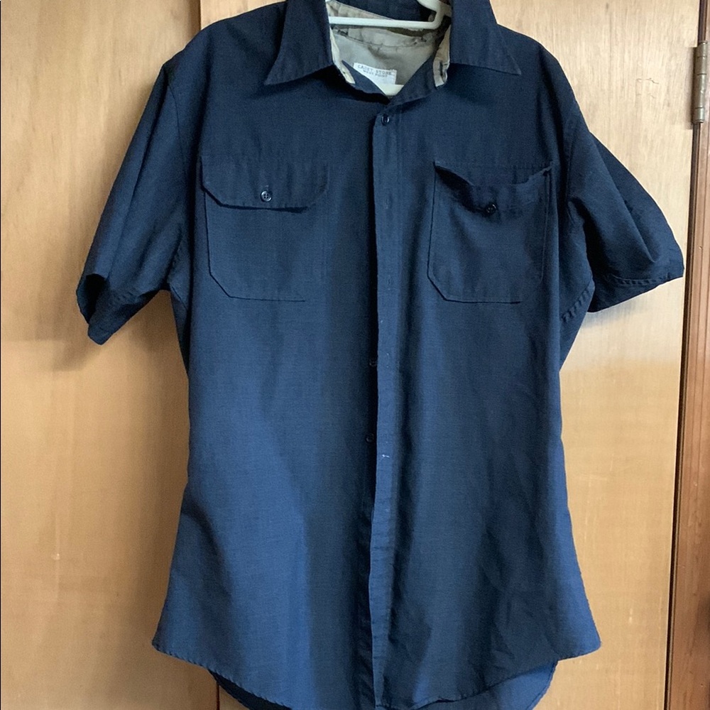 Vintage West Point cadet short sleeve shirt